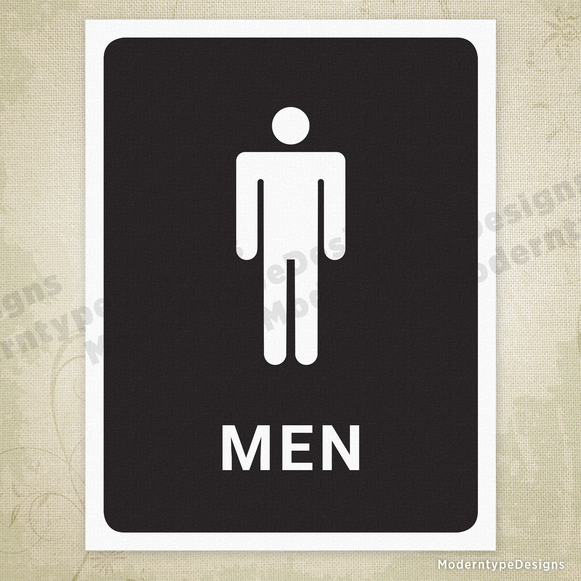 Restroom For Women Men Printable Signs Restroom For Women Men Printable Signs