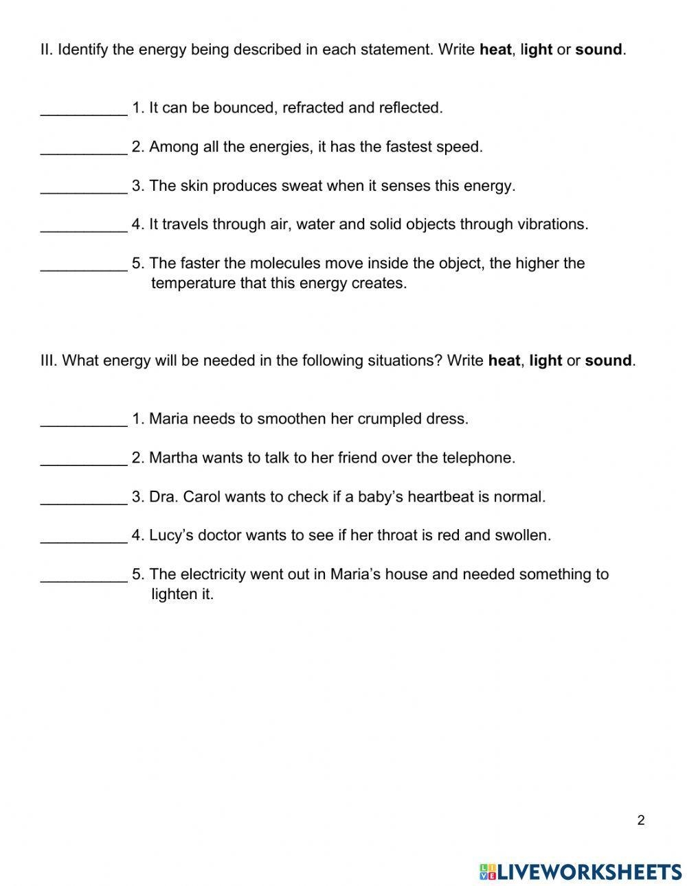 Science 5 3rd Q Free Interactive Worksheets 694960 Science 5 3rd Q Free Interactive Worksheets 694960