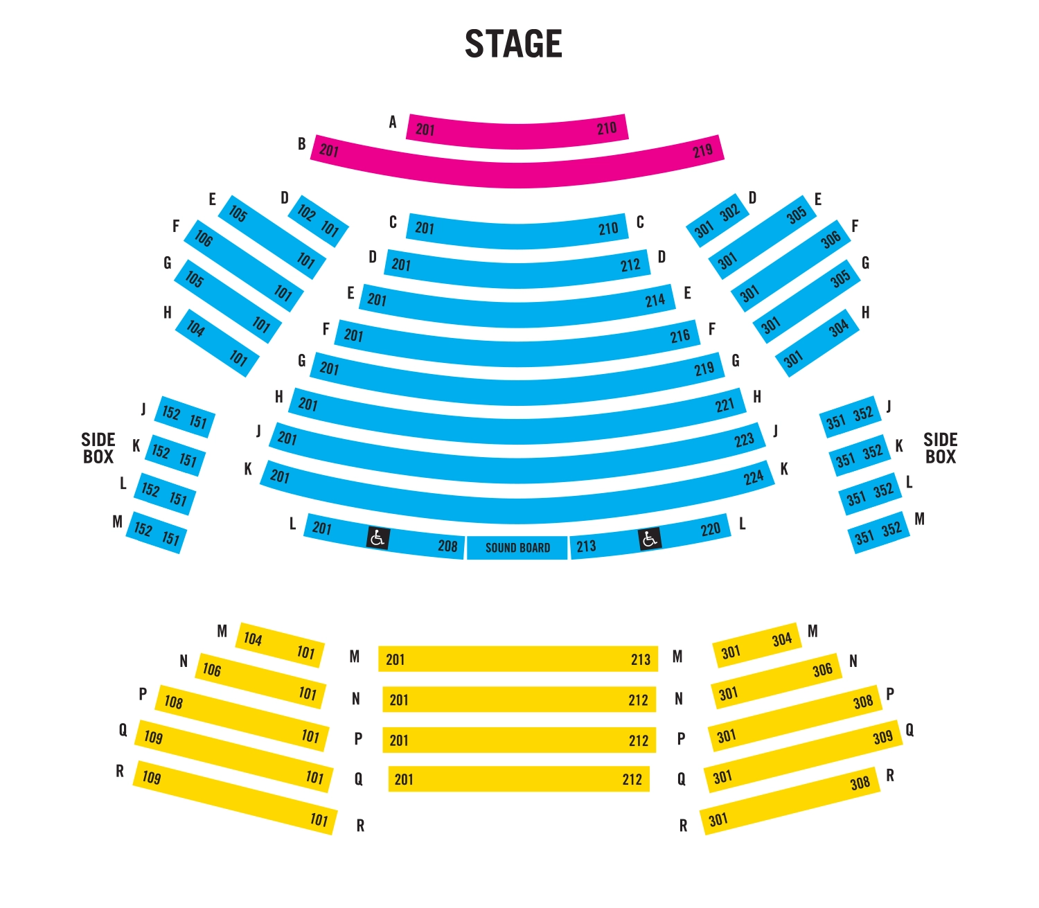 Seating Charts Playhouse Square