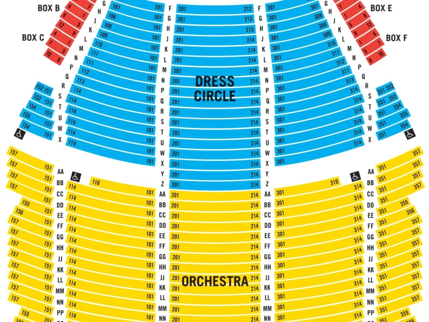 Seating Charts Playhouse Square