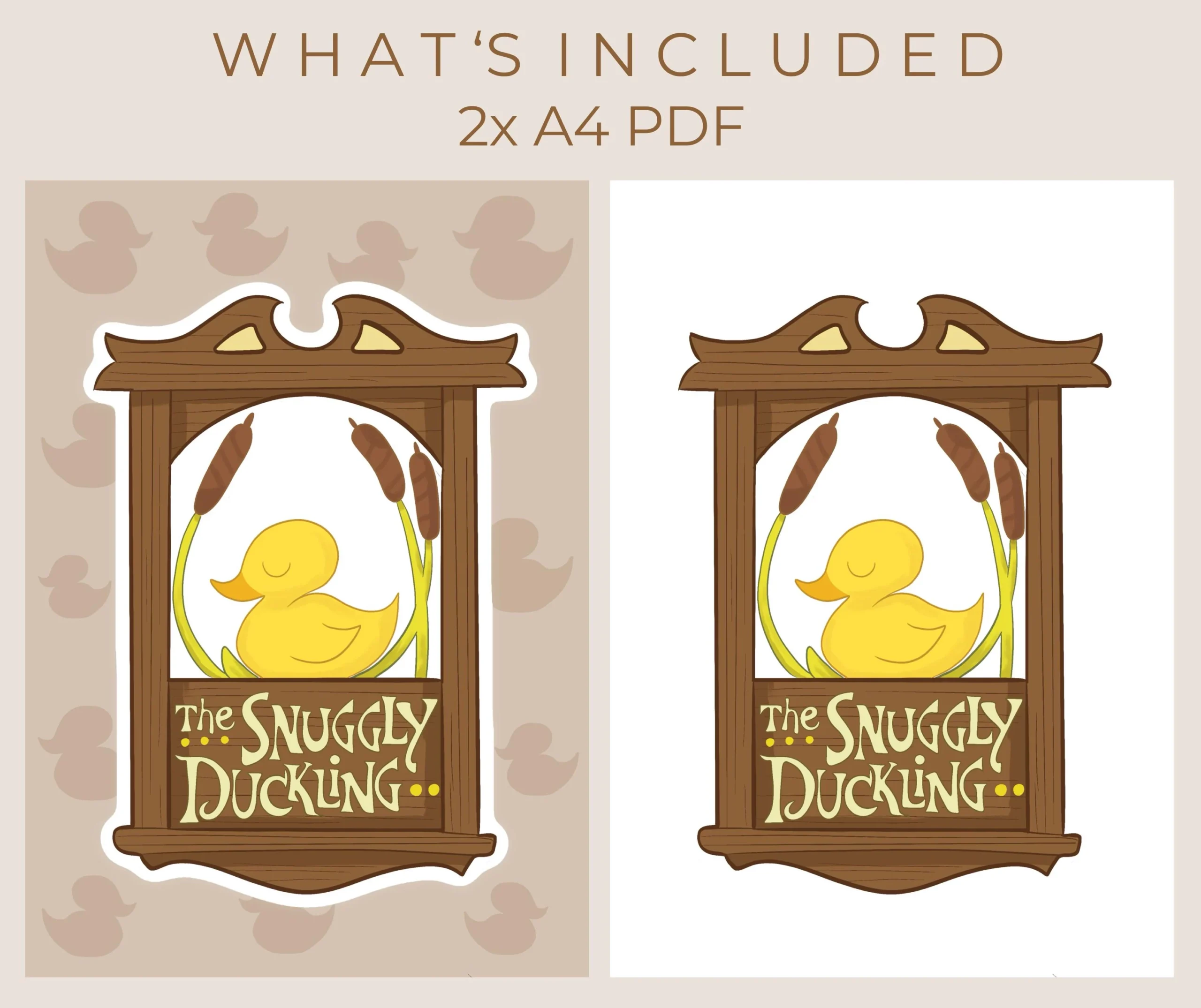 The Snuggly Duckling Tangled Digital Sticker PNG PDF SVG Etsy The Snuggly Duckling Tangled Digital Sticker PNG PDF SVG Etsy