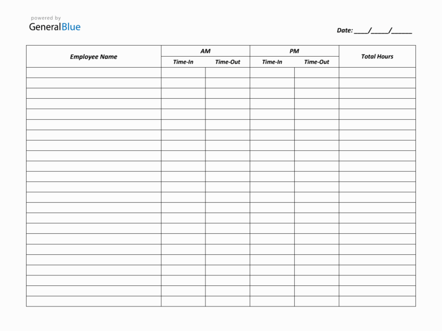 Timesheet Templates