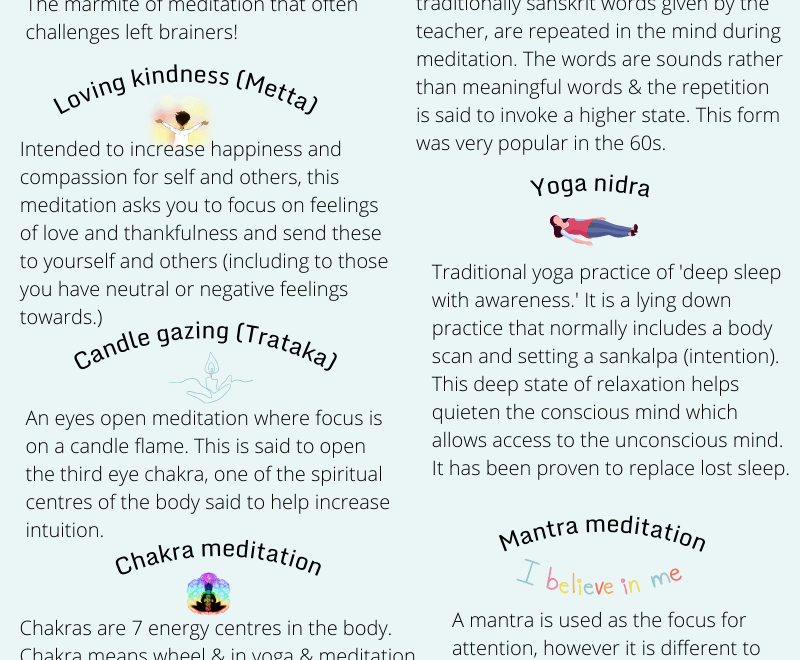 Top 14 Types Of Meditation