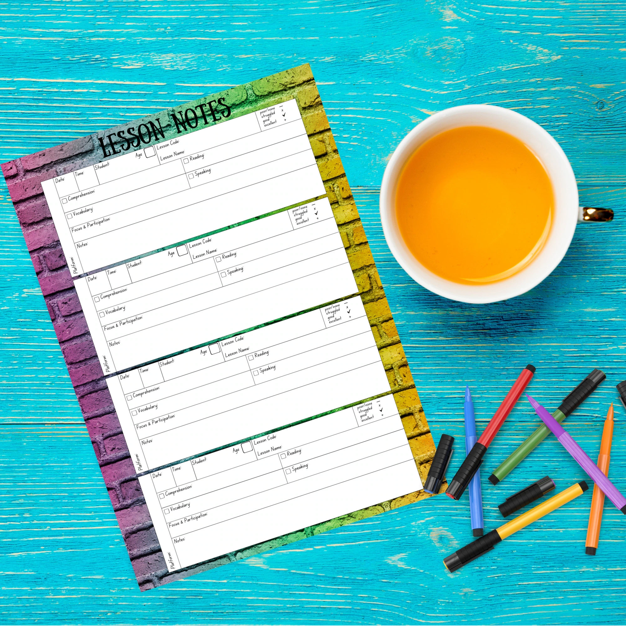 Printable Planner For Vipkid