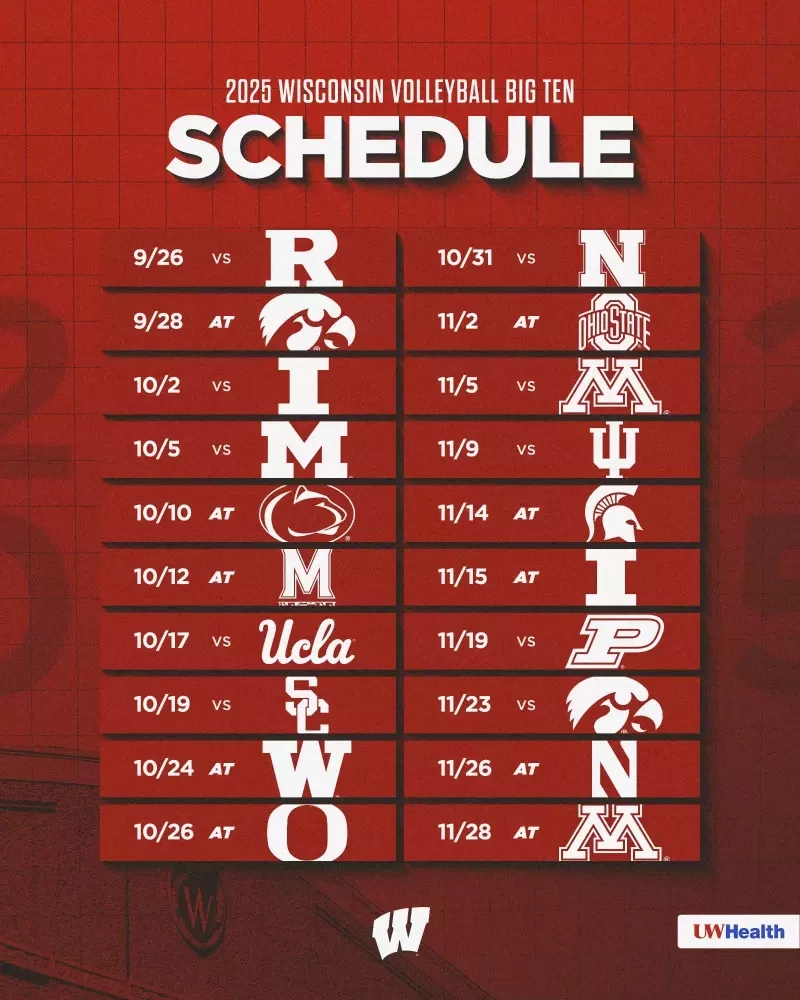 Badgers Football Printable Tv Schedule Badgers Football Printable Tv Schedule