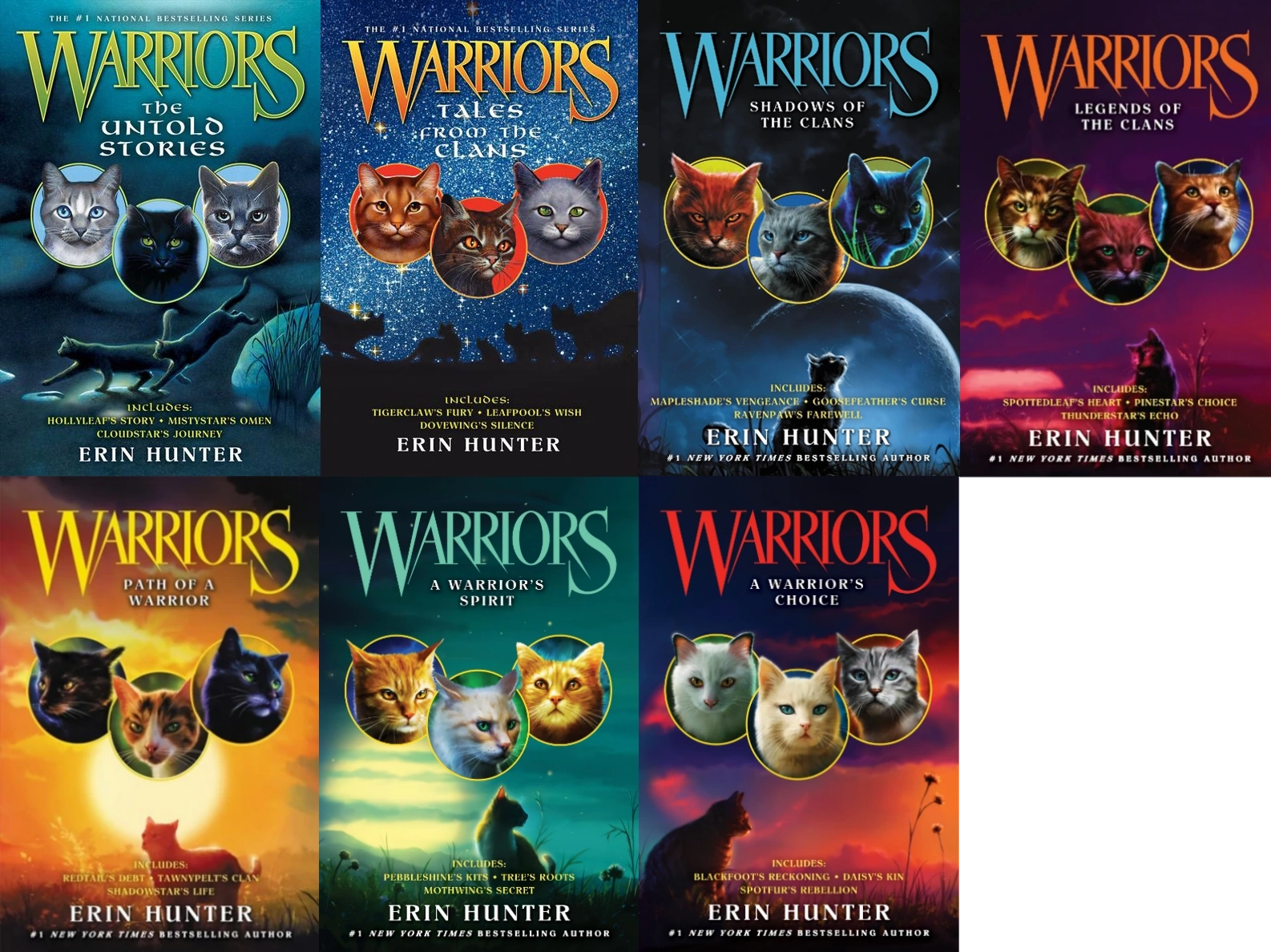 Warriors Series Printable List Warriors Series Printable List