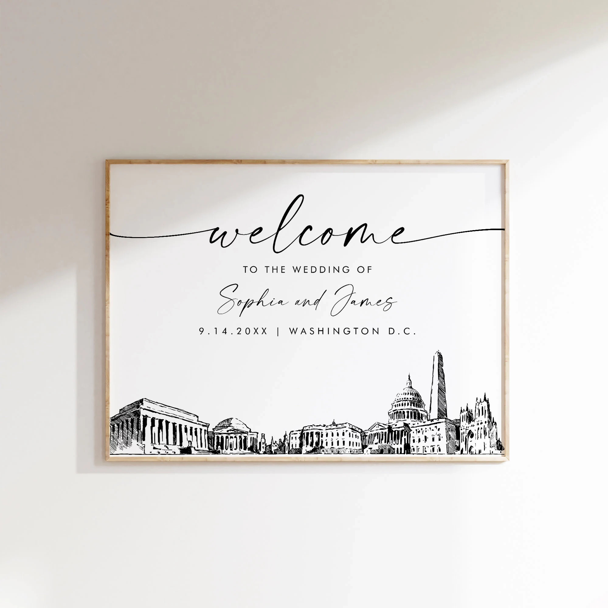 Printable Washington Dc Sign