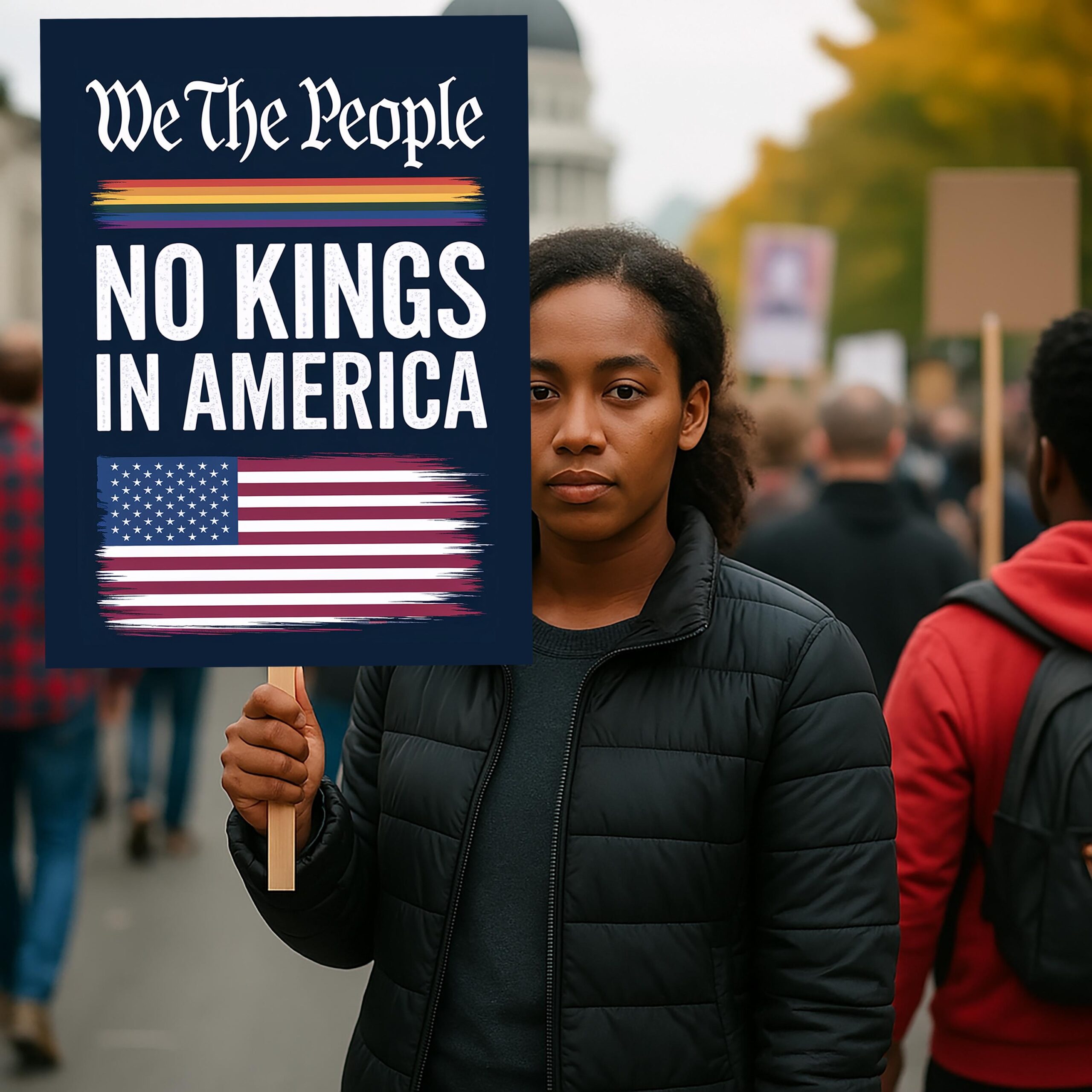 We The People Printable March Signs