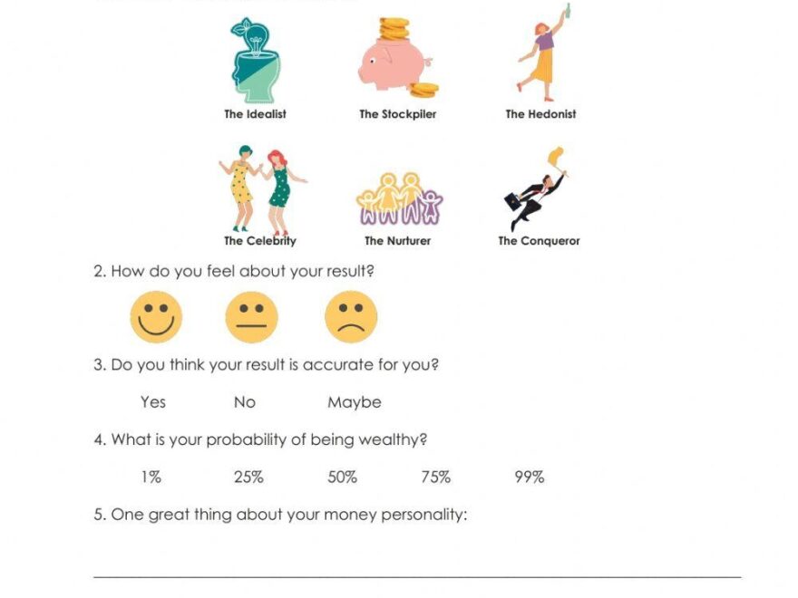 Wealthy Habits Free Interactive Worksheets 946164