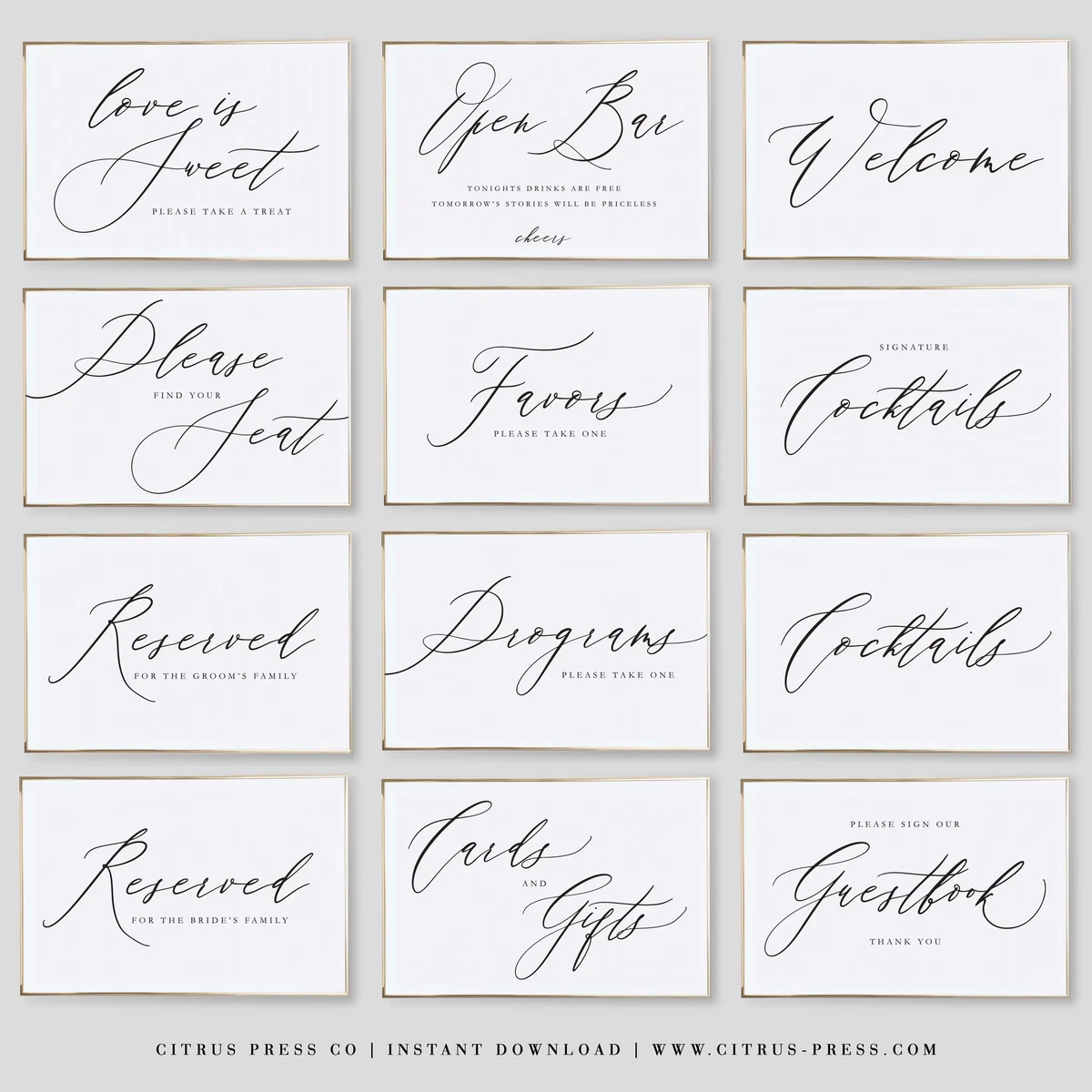 Free Editable And Printable Wedding Signs Free Editable And Printable Wedding Signs