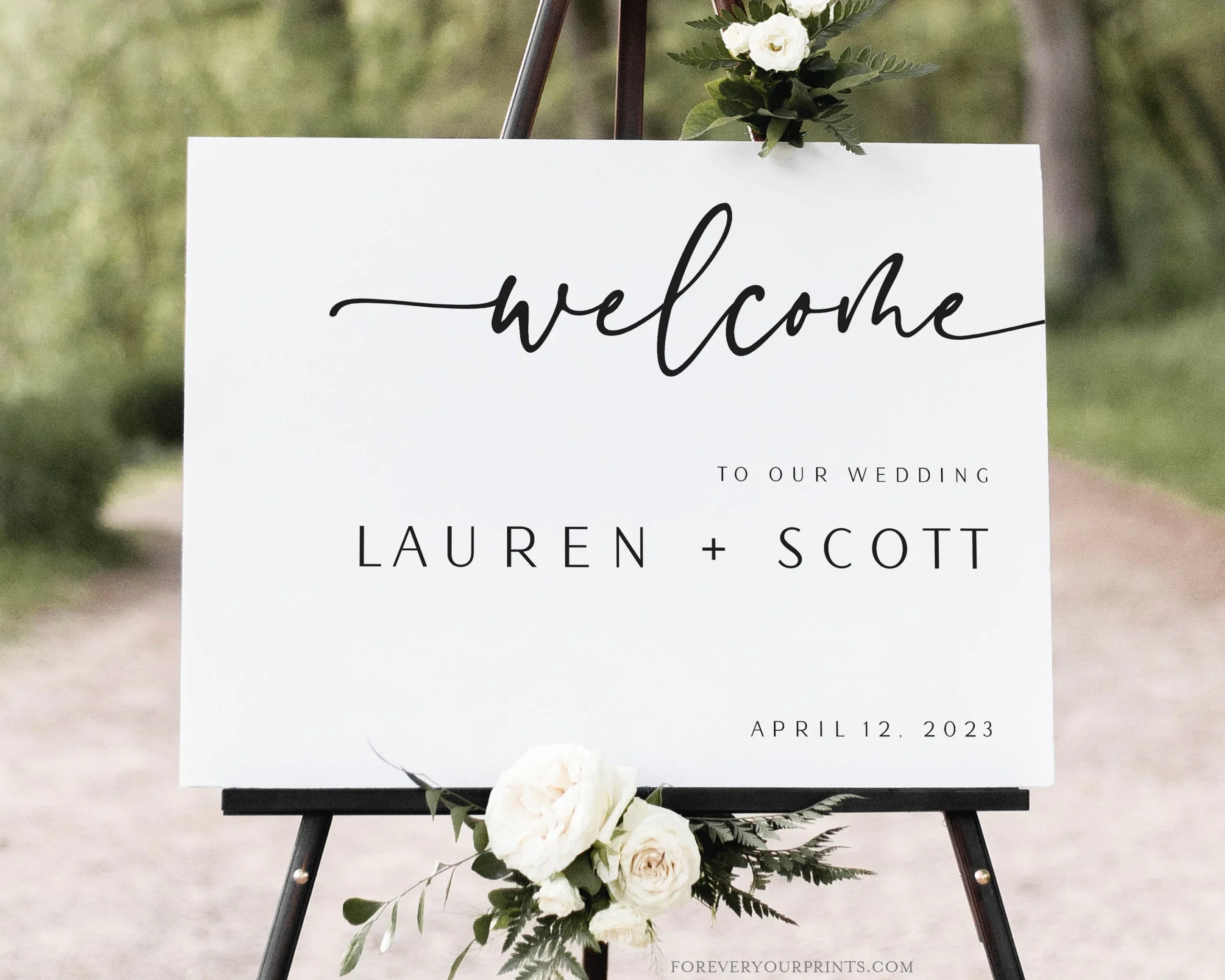 Welcome Wedding Sign Printable