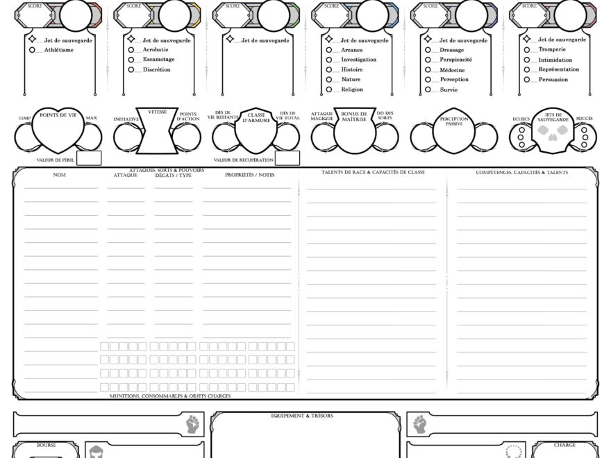 Zio s 2 page Character Sheet for Double sided Print EN World D D Tabletop RPG News Reviews